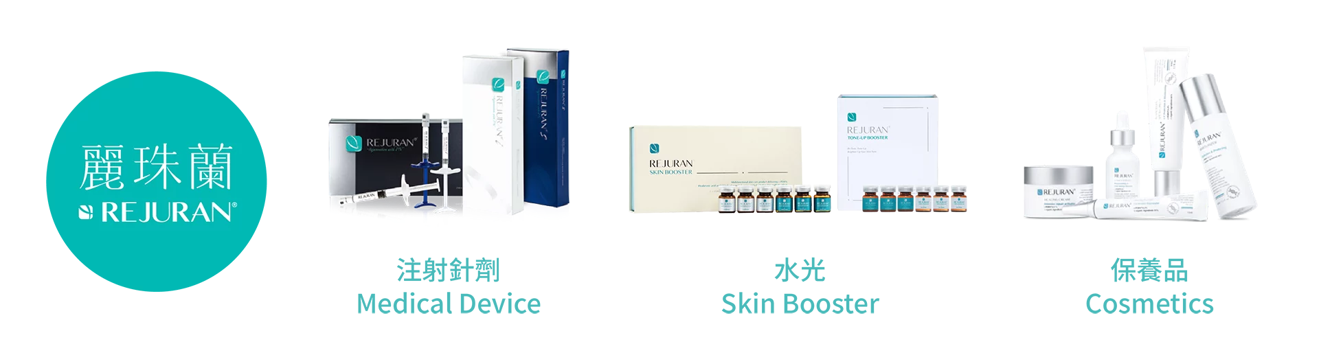 麗珠蘭產品種類